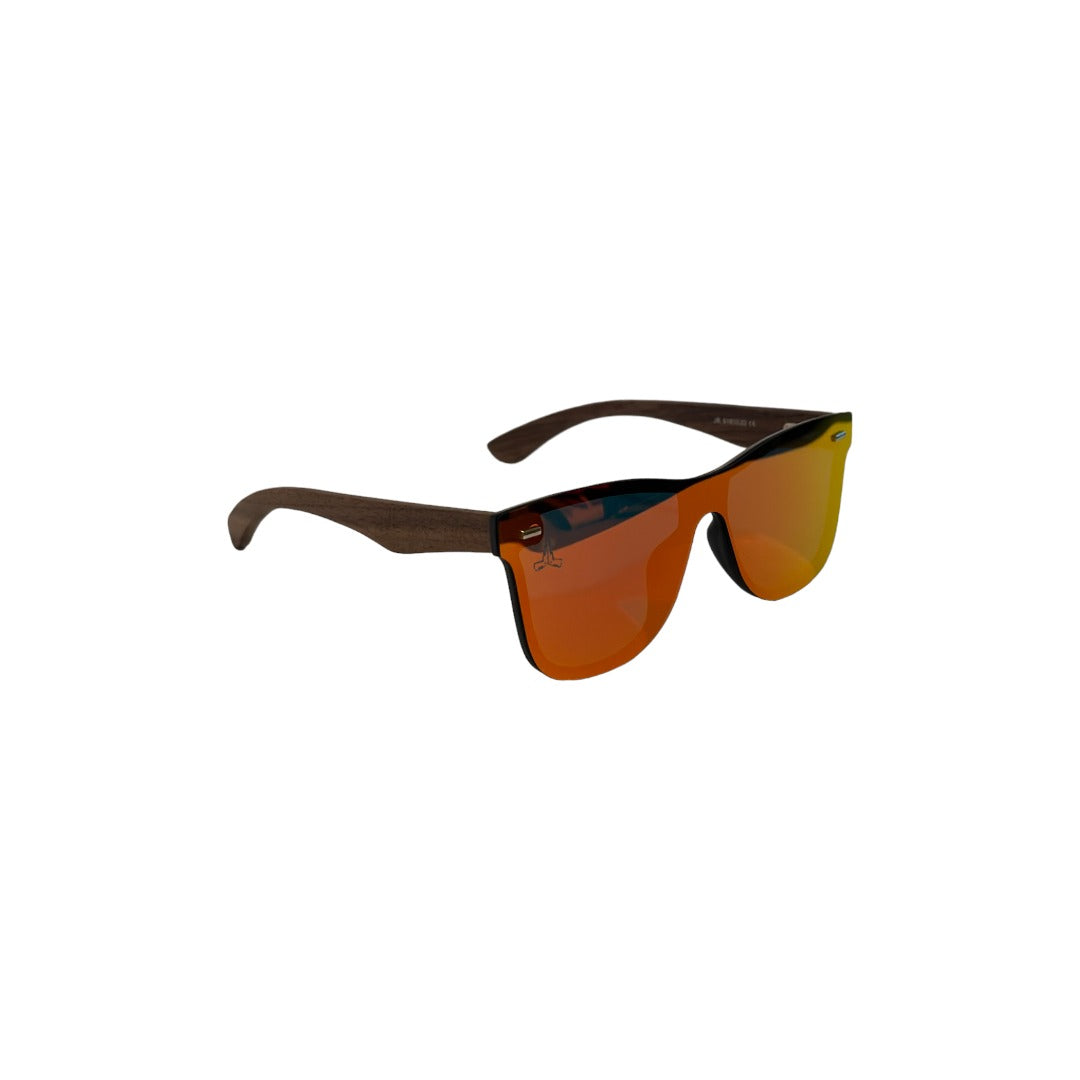 Shiny Wood Sunglasses