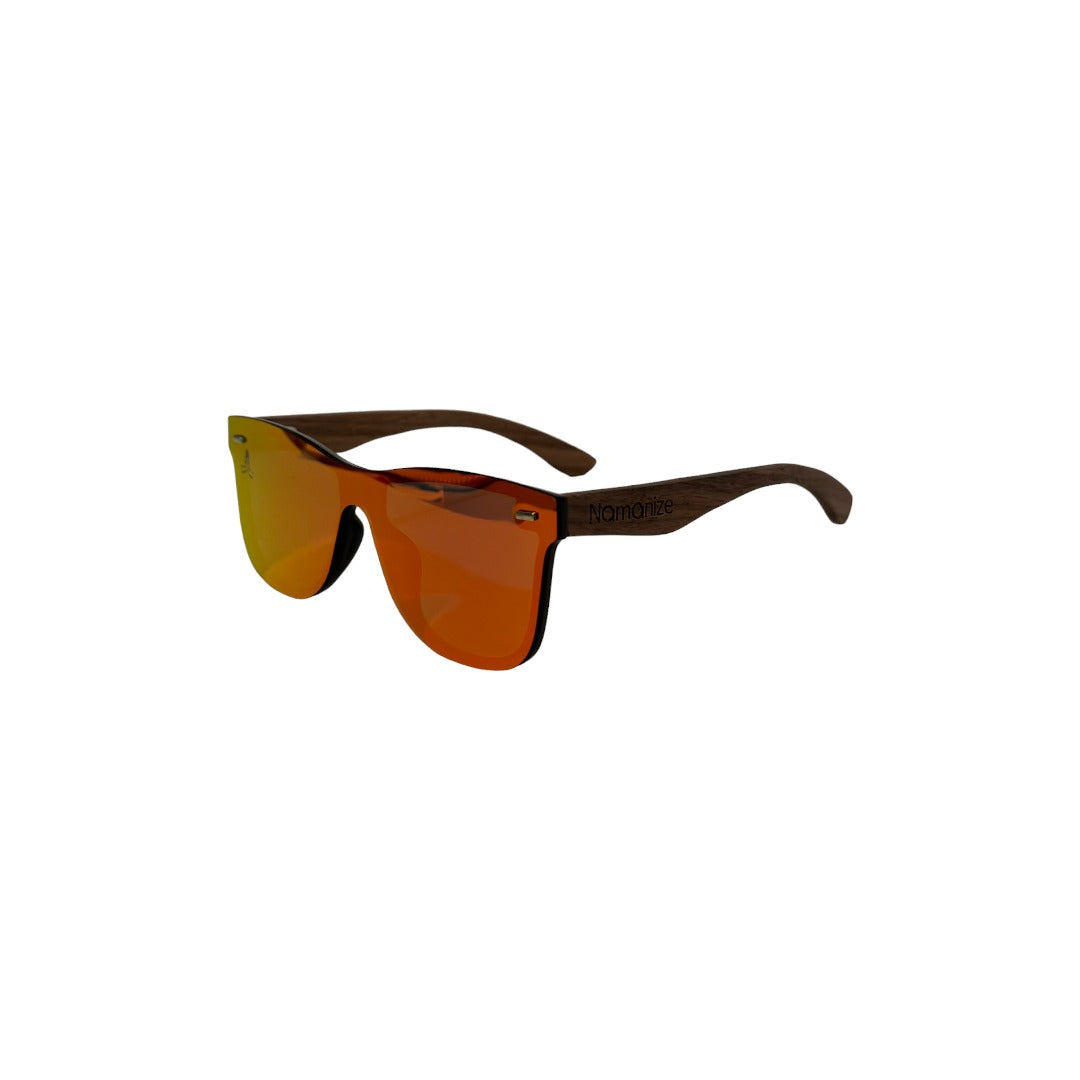 Shiny Wood Sunglasses