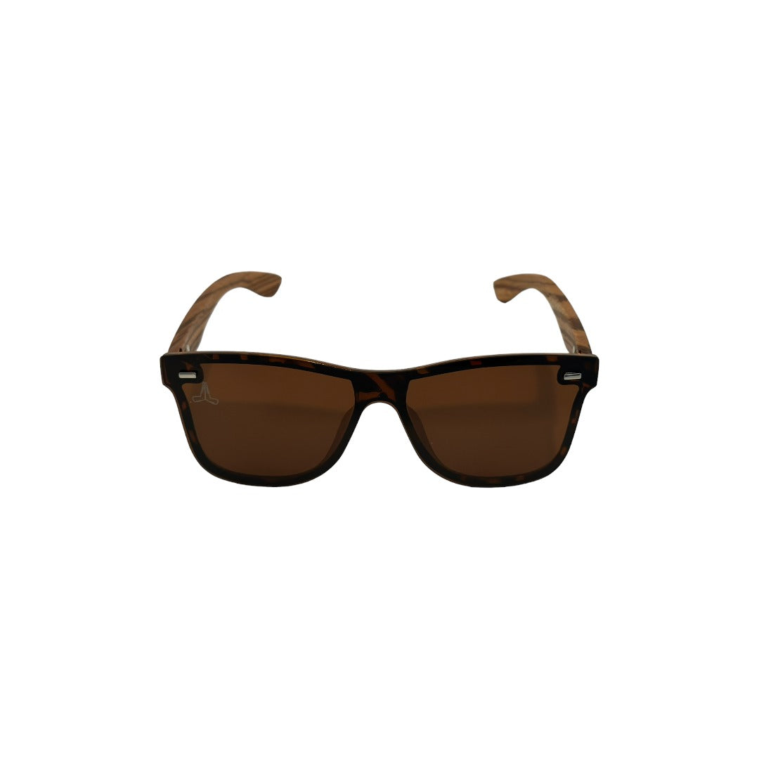 Shiny Wood Sunglasses