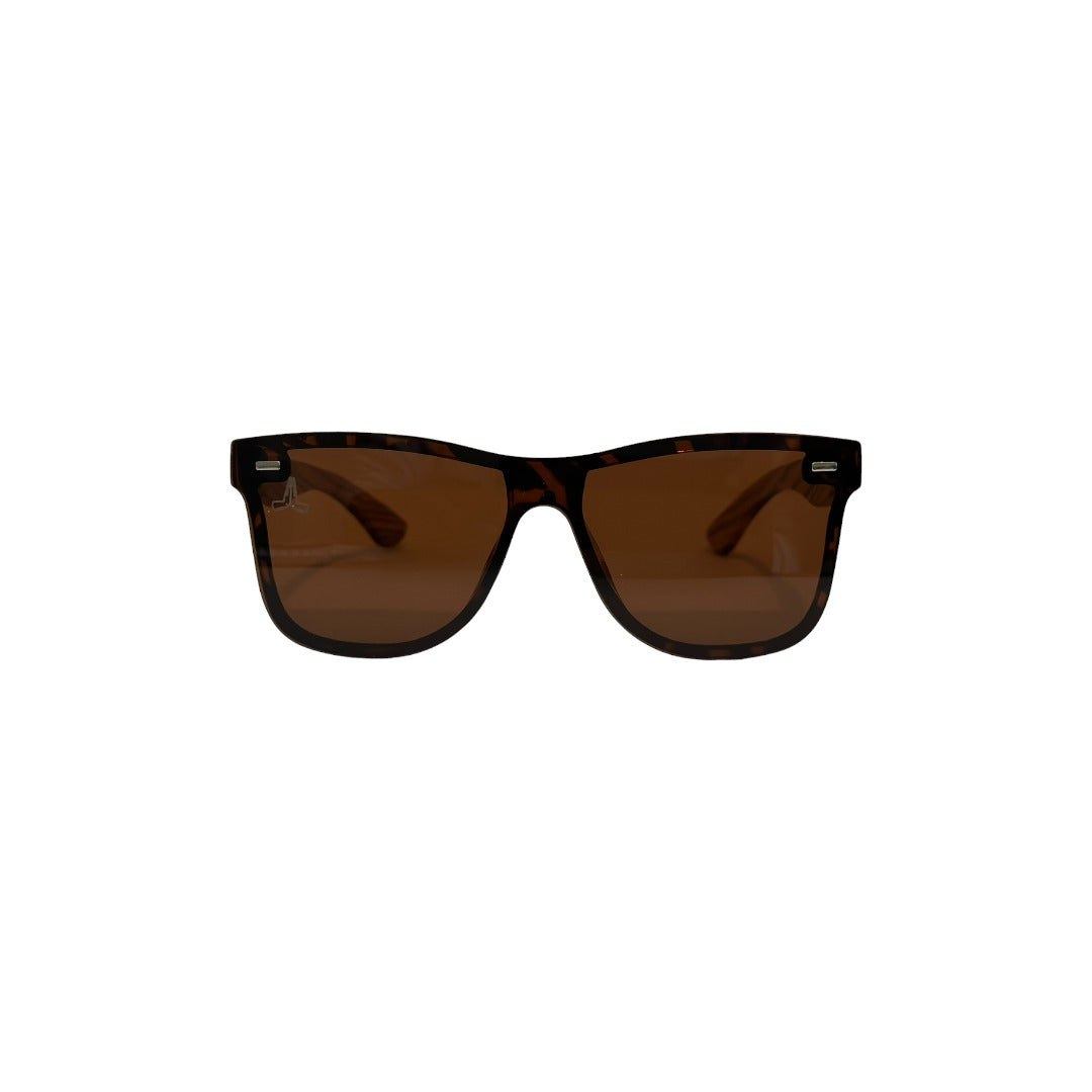 Shiny Wood Sunglasses