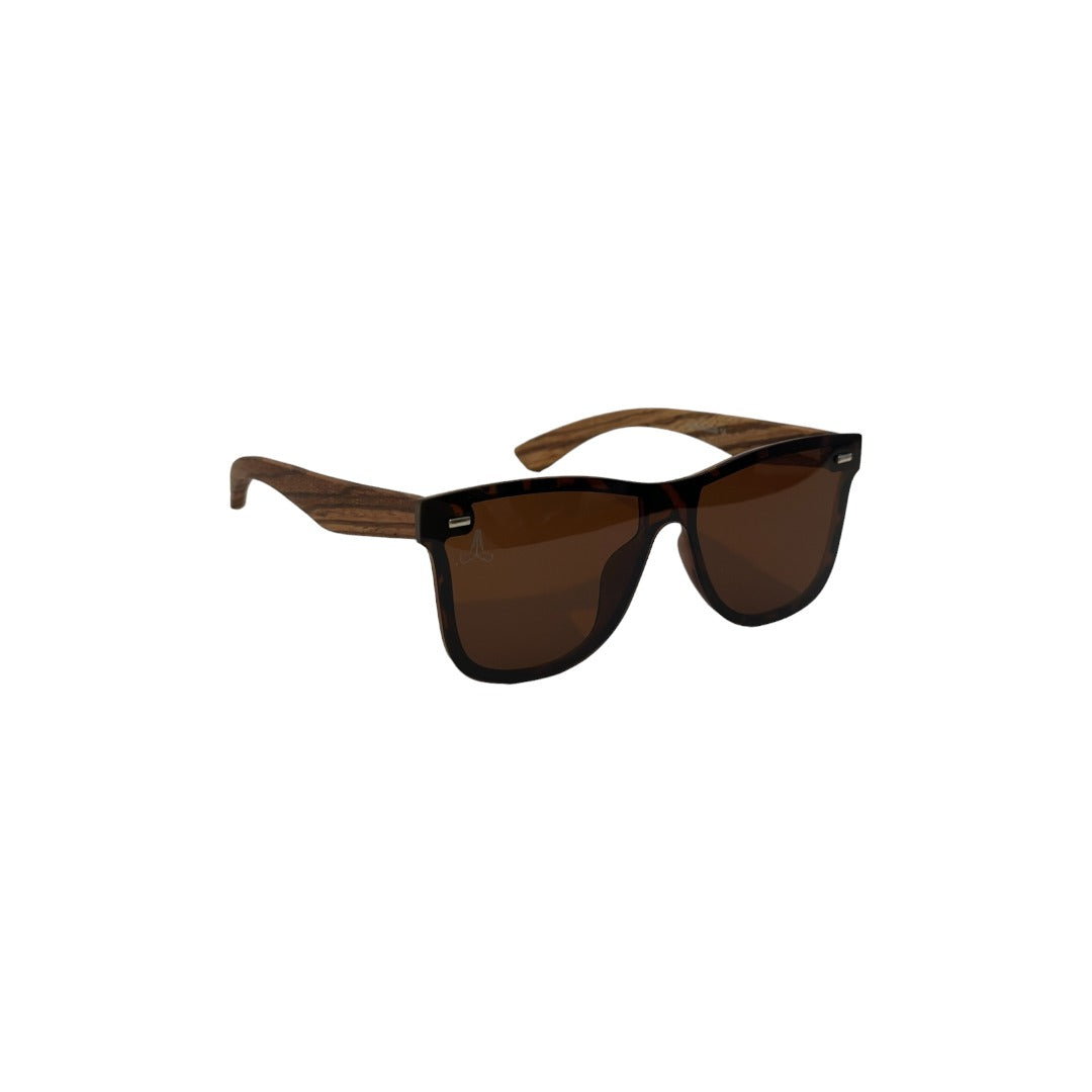 Shiny Wood Sunglasses